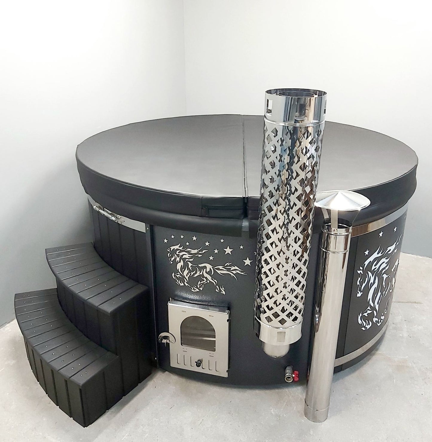 Badtunna med integrerad spis - SPS: Basmodell 1.1 (Termolock)