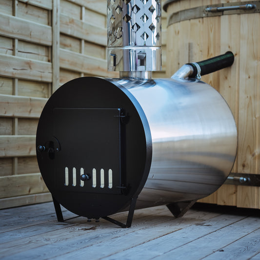 Ekstern värmare (vedeldad)