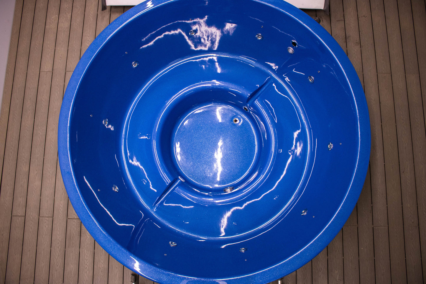 Badestamp med utvendig komfyr - SPS: Grunnmodell 2.1 (termolokk)