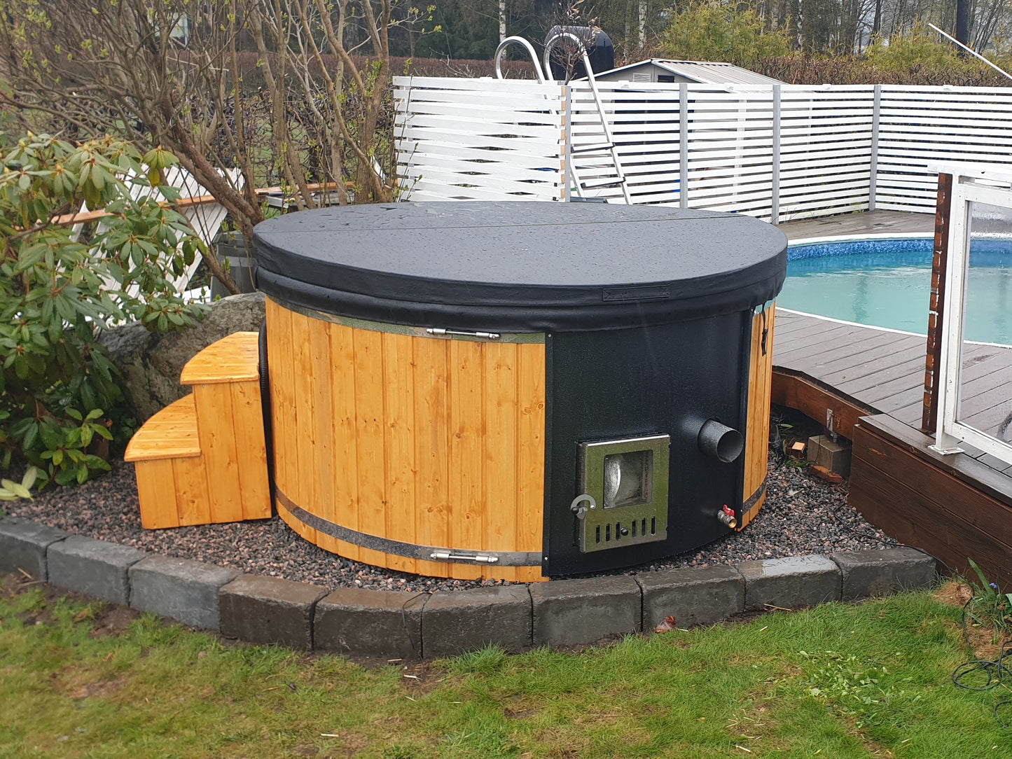 Badtunna med integrerad spis - SPS: Basmodell 1.1 (Termolock)
