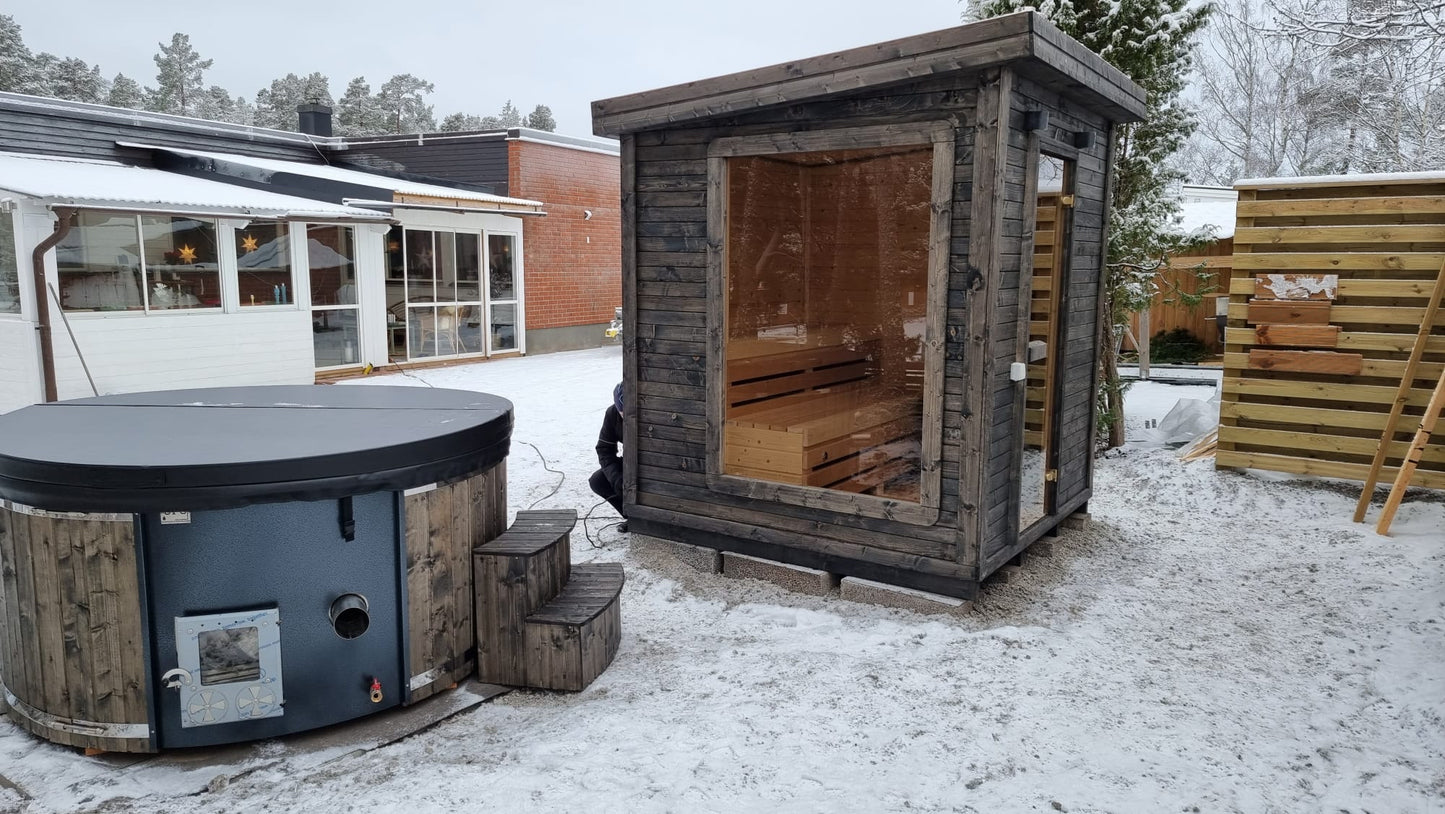 Sauna "Funkis" med panoramaudsigt