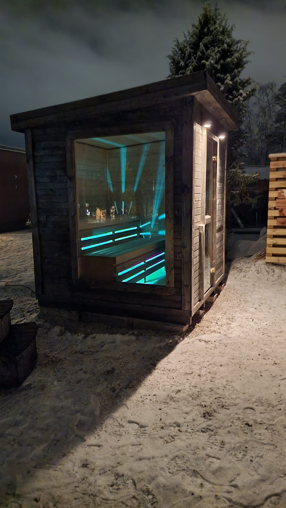 Sauna "Funkis" med panoramaudsigt