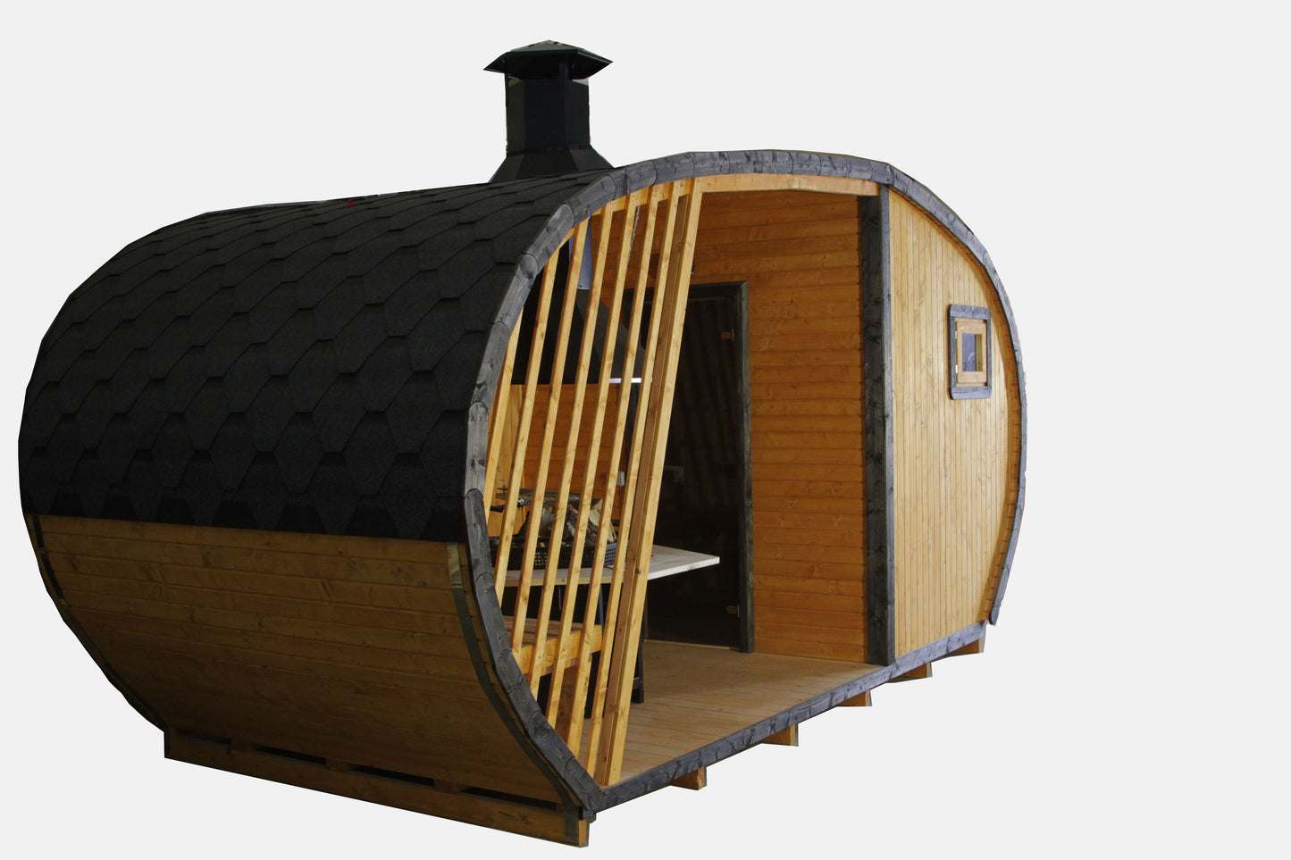 Bastu: Hobbit hus + Grill