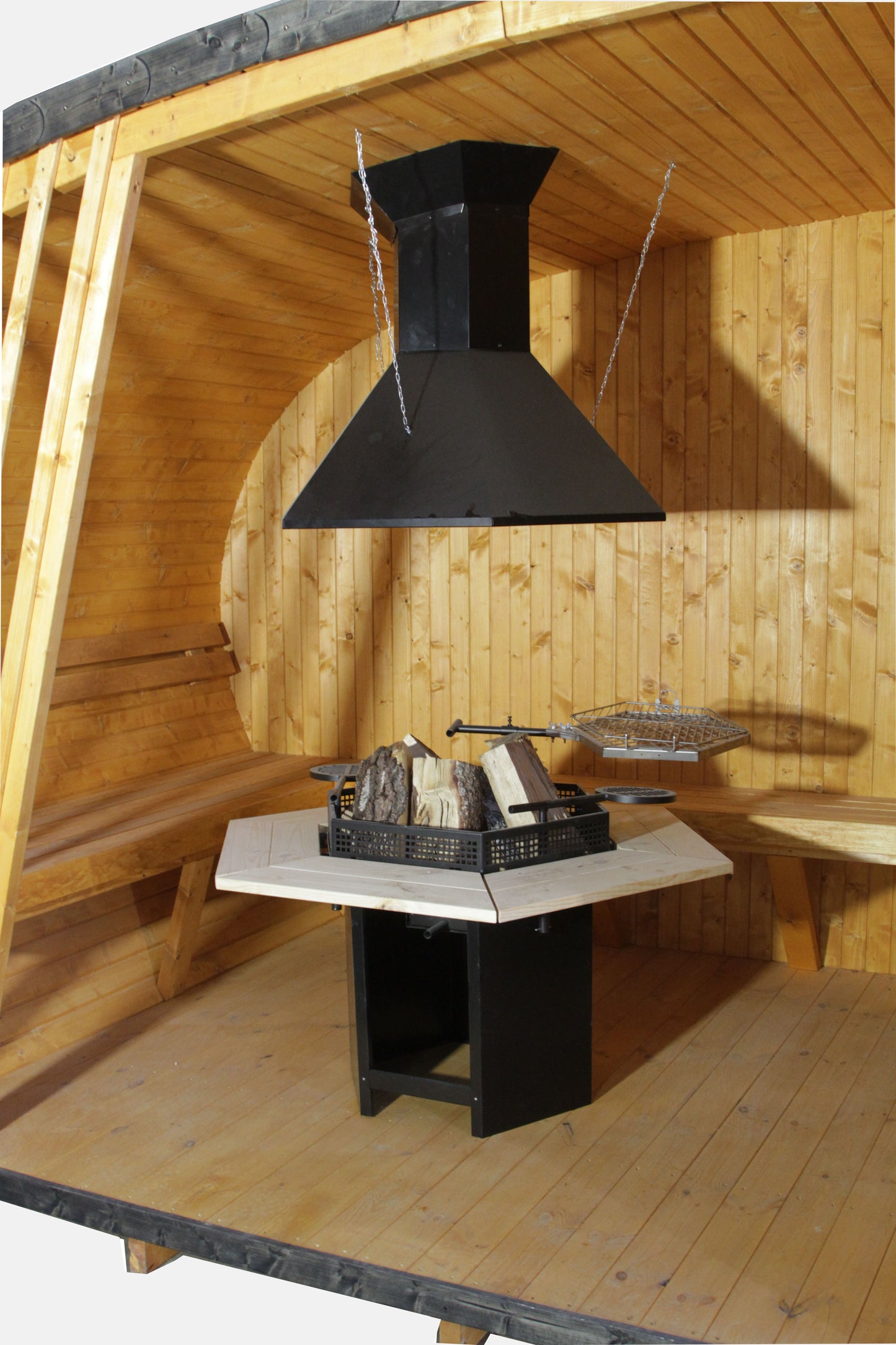Bastu: Hobbit hus + Grill