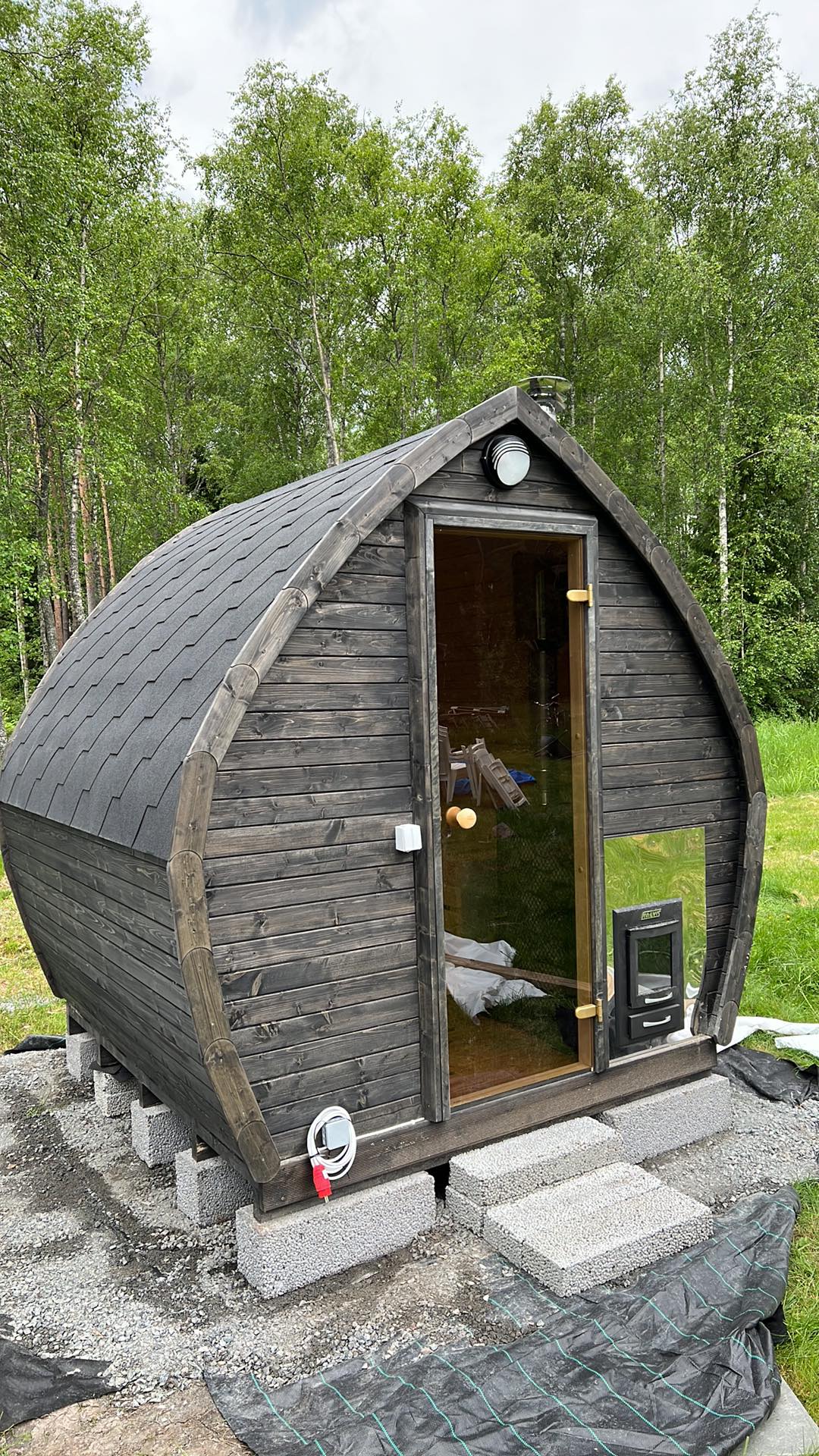 Sauna POD / Trekant (model 2)