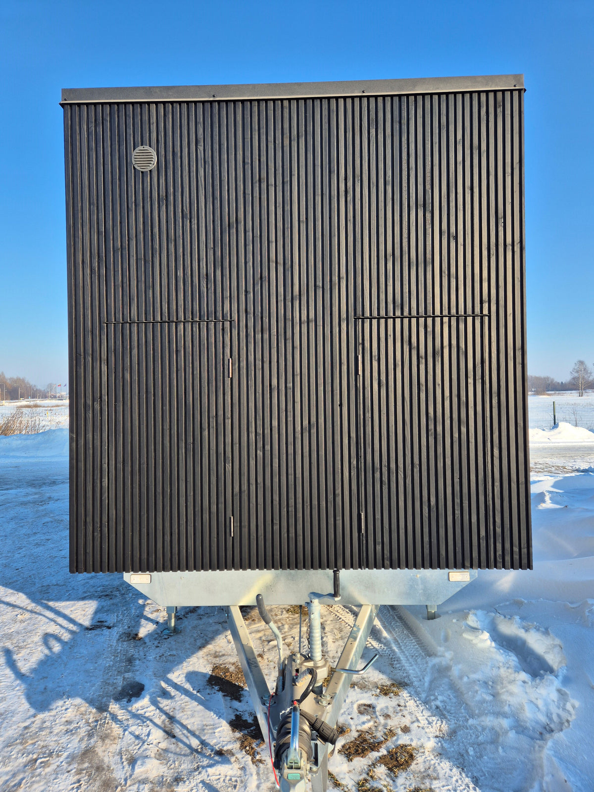 Sauna på hjul Premium