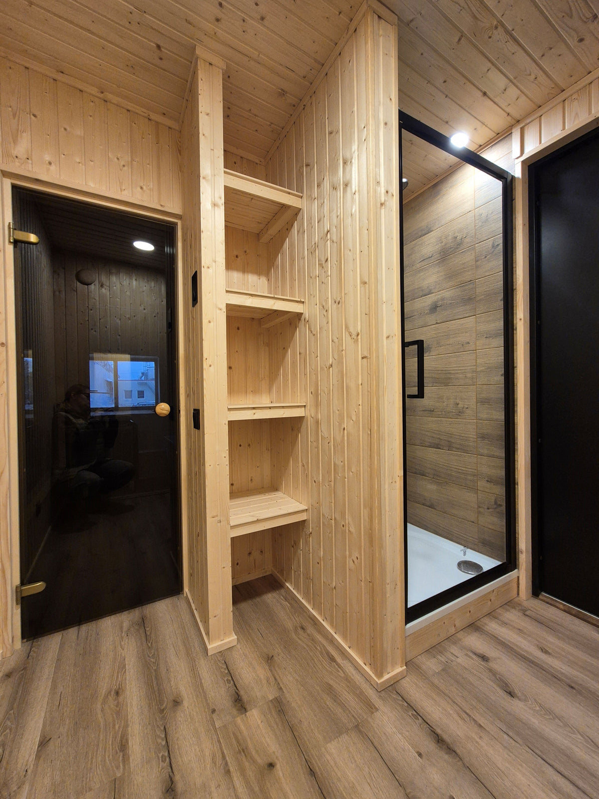 Sauna på hjul Premium