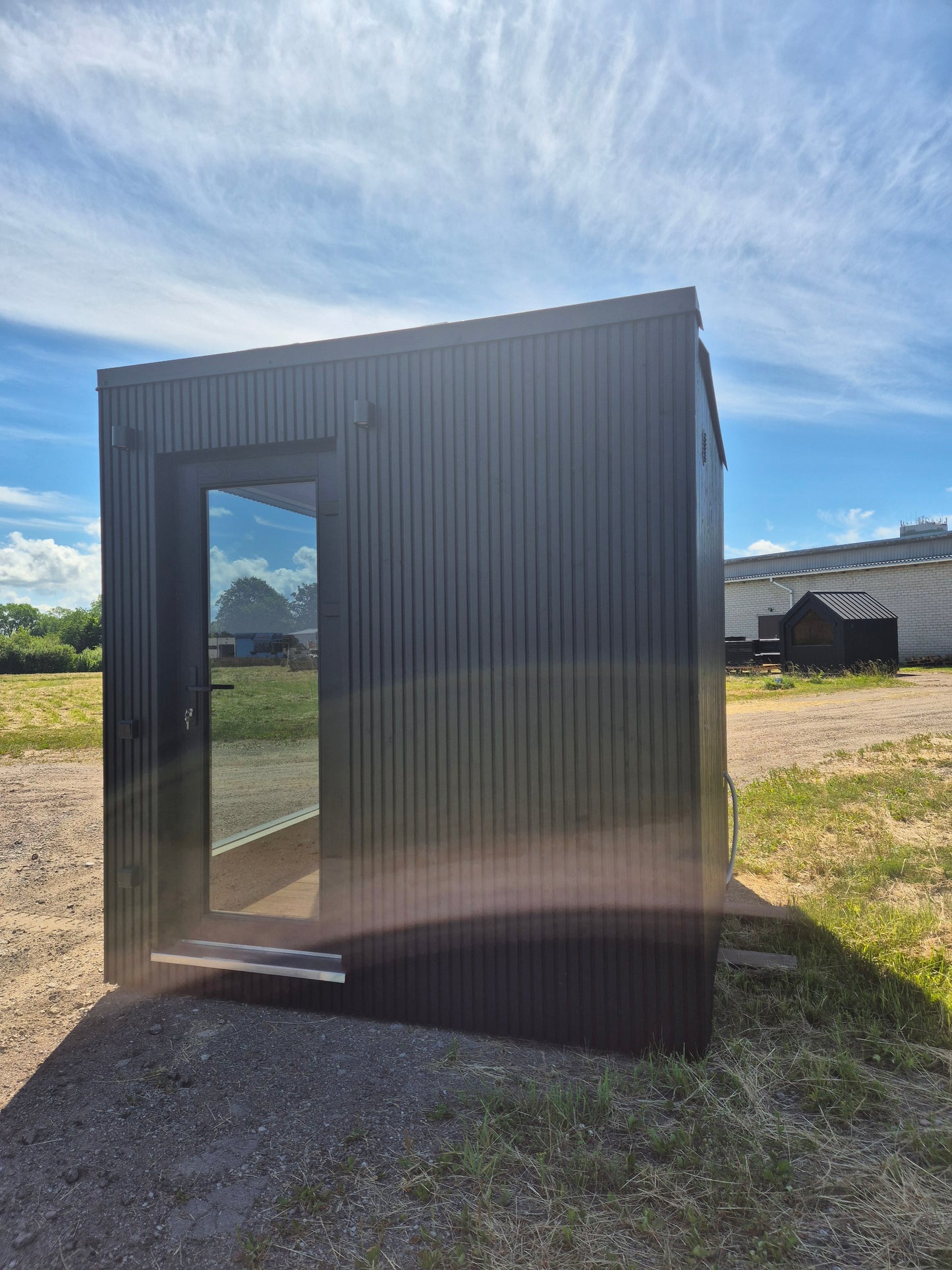 🟦 CUBE SOLO COMFORT – UTOMHUSBASTU