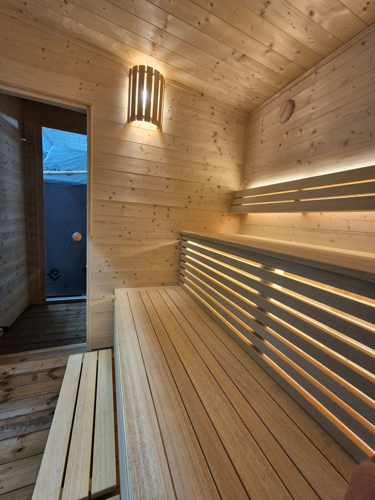 Sauna på hjul Premium