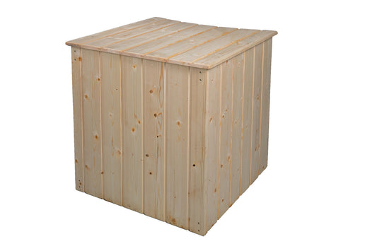 Trælåda til sandfilter