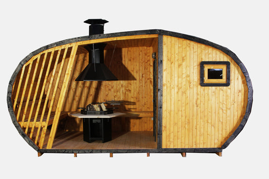 Sauna: Hobbithuset + Grill